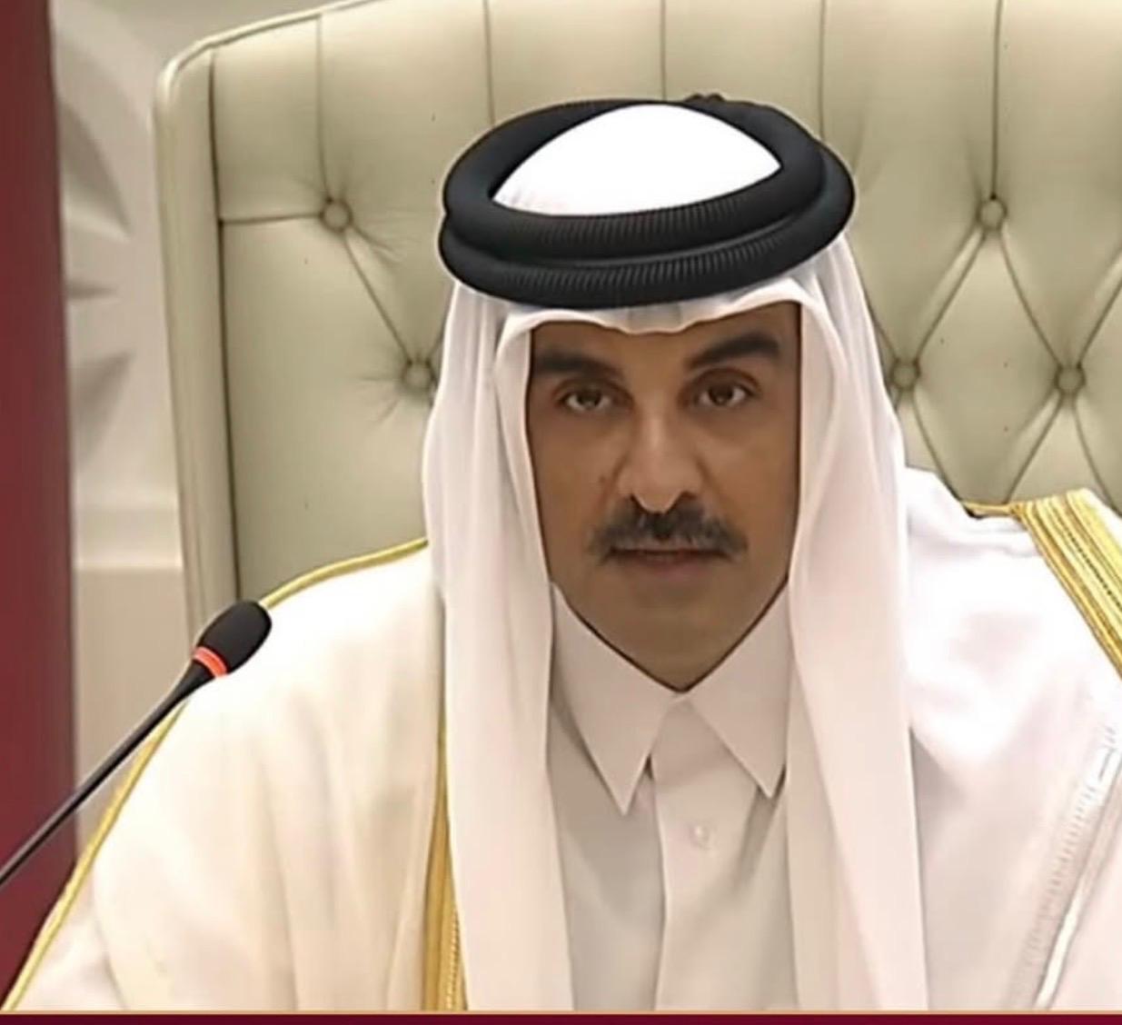 أمير قطر يرسم معادلة الأمن … الحزم في مواجهة التهديدات والانفتاح على السلام .